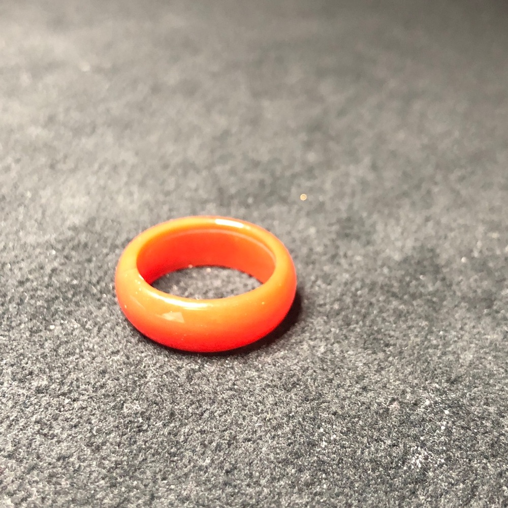 Men’s real stone ring